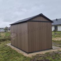 Aranżacja: Brązowy domek na narzędzia Keter Newton Plus 7511 (8m2)