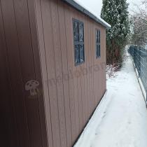 Aranżacja: Brązowy domek na narzędzia Keter Newton Plus 7511 (8m2)