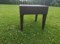 Aranżacja: Brązowy stolik ogrodowy Siesta Miami 45cm