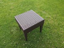 Aranżacja: Brązowy stolik ogrodowy Siesta Miami 45cm