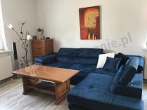 Aranżacja: Ciemnoniebieski narożnik z funkcją spania Anton prawy 275x202 cm Monolith 77