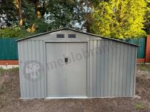 Aranżacja: Domek gospodarczy z drewutnią Wipper 342x255cm (6,5m2) – Szary