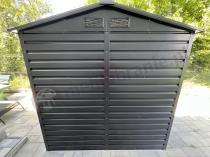Aranżacja: Domek narzędziowy blaszak Dummer 213x131x213cm (2,4m2) – Antracyt