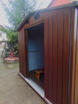 Aranżacja: Domek narzędziowy dach dwuspadowy Fulda 247x192cm (4,3m2) Wood