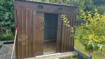Aranżacja: Domek narzędziowy jednospadowy Linker 250x190cm (4,3m2) - Wood