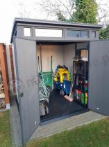 Aranżacja: Domek narzędziowy Keter Artisan 7x7 ogrodowy (4,6m2)
