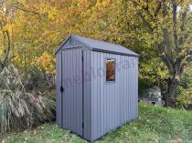 Aranżacja: Domek narzędziowy Keter Darwin 4x6 grafitowy (2,3m2)