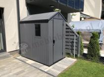 Aranżacja: Domek narzędziowy Keter Darwin 4x6 grafitowy