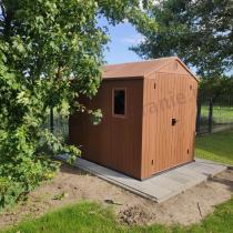 Aranżacja: Domek narzędziowy Keter Darwin 6x8 190x244cm brązowy (4,6m2)