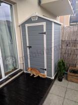 Aranżacja: Domek narzędziowy Keter Manor 4x3 (1,2m2)