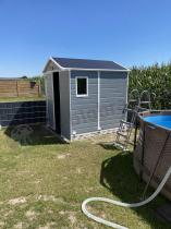 Aranżacja: Domek narzędziowy Keter Manor 6x8DD (4,3m2)