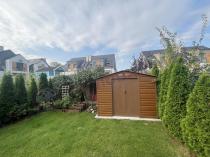 Aranżacja: Domek narzędziowy metalowy drewnopodobny Dummer 277x195x221cm (4,8m2) – Wood