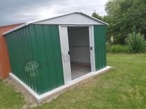 Aranżacja: Domek narzędziowy z dachem dwuspadowym Yardmaster 1010 GEYZ 3x3 Emerald Deluxe (9m2)