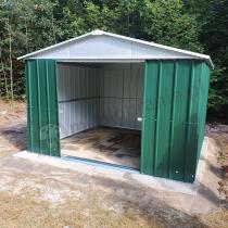Aranżacja: Domek narzędziowy z dachem dwuspadowym Yardmaster 1010 GEYZ 3x3 Emerald Deluxe (9m2)