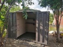 Aranżacja: Domek ogrodowy Keter Factor 6x6 (3,4m2)