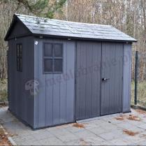 Aranżacja: Domek ogrodowy Keter Newton Plus 975 grey (6,6m2)