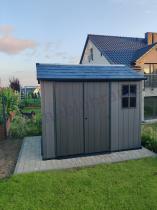 Aranżacja: Domek ogrodowy Keter Newton Plus 975 grey (6,6m2)