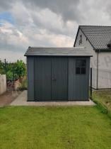 Aranżacja: Domek ogrodowy Keter Newton Plus 975 grey (6,6m2)