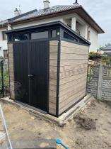 Aranżacja: Domek ogrodowy Keter Signature Pent 7x7 Ashwood (4,7 m2)