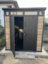 Aranżacja: Domek ogrodowy Keter Signature Pent 7x7 Ashwood (4,7 m2)