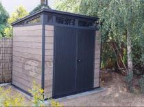 Aranżacja: Domek ogrodowy Keter Signature Pent 7x7 Ashwood (4,7 m2)
