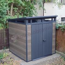 Aranżacja: Domek ogrodowy Keter Signature Pent 7x7 Walnut Brown (4,7 m2)