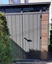 Aranżacja: Domek ogrodowy Keter Signature Pent 7x7 Walnut Brown (4,7 m2)