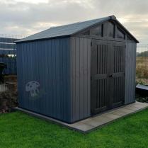 Aranżacja: Domek ogrodowy Keter Stronghold 10x8 Grey (7,4m2)