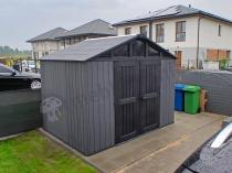 Aranżacja: Domek ogrodowy Keter Stronghold 10x8 Grey (7,4m2)