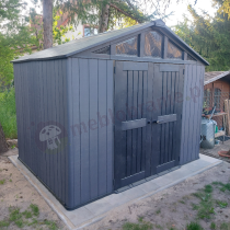 Aranżacja: Domek ogrodowy Keter Stronghold 10x8 Grey (7,4m2)