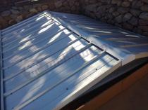 Aranżacja: Domek ogrodowy metalowy Yardmaster 67 ANZ 2x2 Anthracite (4,4m2)