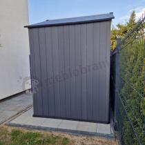 Aranżacja: Domek ogrodowy narzędziowy Keter Stronghold 8x6 Grey (4,4m2)