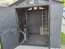 Aranżacja: Domek ogrodowy narzędziowy Keter Stronghold 8x6 Grey (4,4m2)