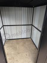 Aranżacja: Domek ogrodowy z drewutnią z drzwiami na zawiasach Wartt Plus 240x180x200cm - Wooden