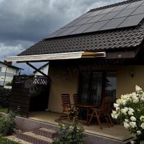 Aranżacja: Duża markiza tarasowa 450x300 Lea - Kremowy