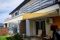 Aranżacja: Duża markiza tarasowa 450x300 Lea - Kremowy