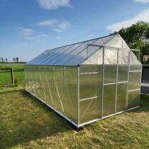 Aranżacja: Duża przydomowa szklarnia 490x250cm z poliwęglanu