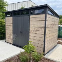 Aranżacja: Duży domek narzędziowy Keter Signature Pent 11x7 Ashwood (7,5m2)