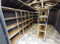 Aranżacja: Duży domek ogrodowy Keter Stronghold 10x15 Grey (13,8m2)