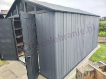 Aranżacja: Duży domek ogrodowy Keter Stronghold 10x15 Grey (13,8m2)