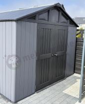 Aranżacja: Duży domek ogrodowy Keter Stronghold 10x15 Grey (13,8m2)