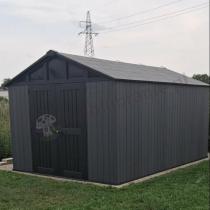 Aranżacja: Duży domek ogrodowy Keter Stronghold 10x15 Grey (13,8m2)