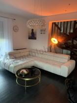 Aranżacja: Elegancki narożnik z elektryczną regulacją siedziska Plaza L 300x216cm lewy