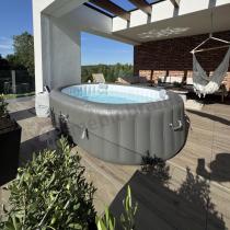 Aranżacja: Jacuzzi BESTWAY Lay Z Spa AirJet Mauritius 60067 270x180x71cm
