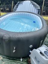 Aranżacja: Jacuzzi BESTWAY Lay Z Spa AirJet Mauritius 60067 270x180x71cm