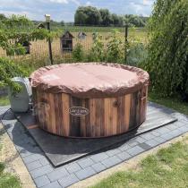 Aranżacja: Jacuzzi BESTWAY Lay Z Spa FortiFiber Smart AirJet Plus Helsinki 60025 180x180x66cm