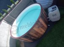 Aranżacja: Jacuzzi BESTWAY Lay Z Spa FortiFiber Smart AirJet Plus Helsinki 60025 180x180x66cm