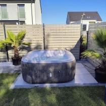 Aranżacja: Jacuzzi BESTWAY Lay Z Spa Max Hold Smart HydroJet Cabo 6001R 180x180x71cm