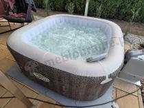 Aranżacja: Jacuzzi BESTWAY Lay Z Spa Max Hold Smart HydroJet Cabo 6001R 180x180x71cm
