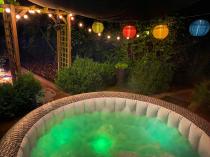 Aranżacja: Jacuzzi BESTWAY Lay Z Spa MaxHold Smart AirJet Bali 196x196x71cm